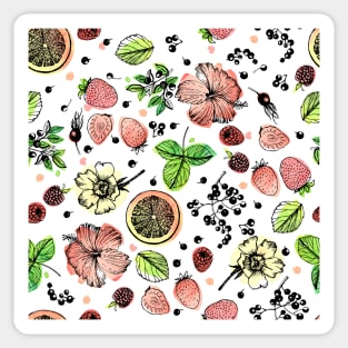 Fruit tea Sticker